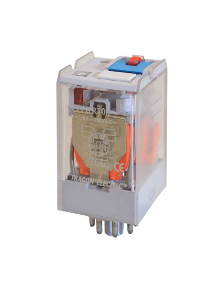 Power relay 2 contacts 24Vac 10A RT08-24AC | ADAJUSA | price