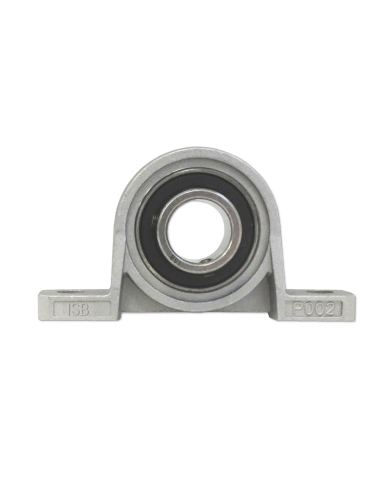 Aluminum support with steel bearing 35mm shaft UP007 - ISB