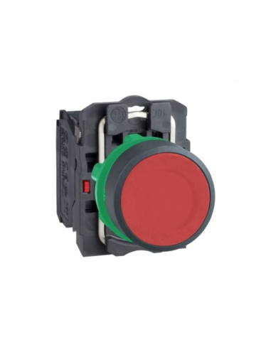 Pulsante rosso contatto chiuso (NC) Harmony XB5 - SCHNEIDER