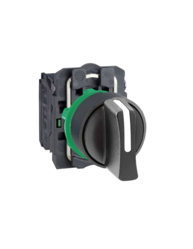 Selettore a 3 posizioni 2 contatti aperti (NO) Harmony XB5 - SCHNEIDER