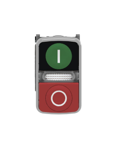 Luce a doppio impulso verde-rosso 24V XB4 SCHNEIDER : ADAJUSA : prezzo 2