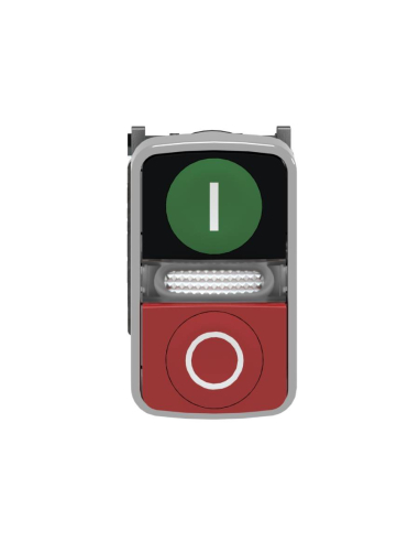 Luce a doppio impulso verde-rosso 24V XB4 SCHNEIDER : ADAJUSA : prezzo