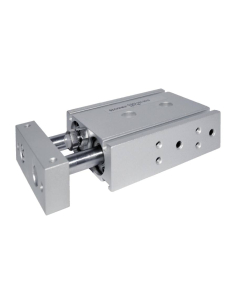 Compact pneumatic cylinder 16x20mm double acting parallel rods CG02 Series - Aignep | ADAJUSA | price