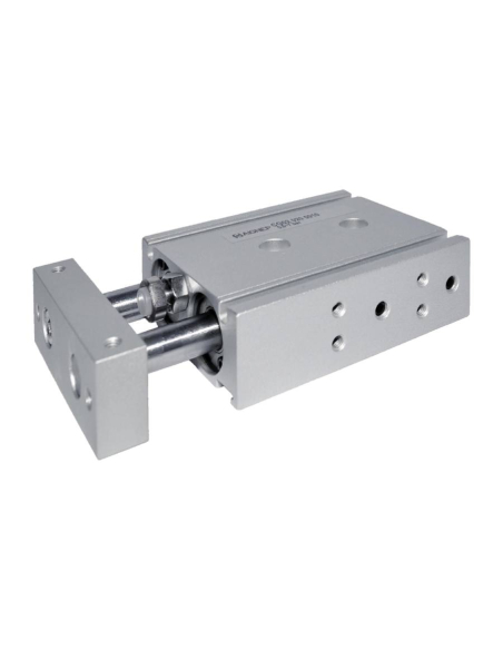 Compact pneumatic cylinder 32x90mm double acting parallel rods CG02 Series - Aignep | ADAJUSA | price