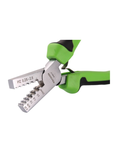 Pinza crimpatrice per puntali da 0,25 a 2.5mm2 9102-LT| AGGIUNTA | prezzo