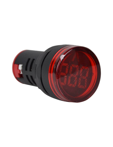 Pannello voltmetro digitale circolare 22mm rosso AD16-22DSV | AGGIUNTA | prezzo