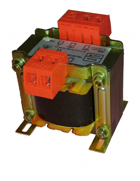 Trasformatore 200VA E:230/400V S:24V IP-00