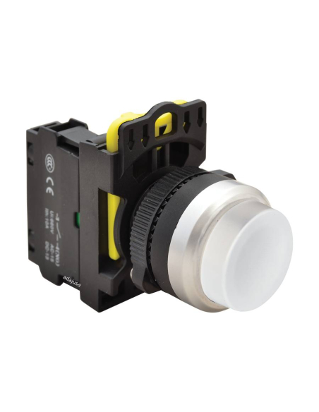 Pulsante elettrico bianco sporgente 22mm in plastica NYG3-HW | ADAJUSA | prezzo