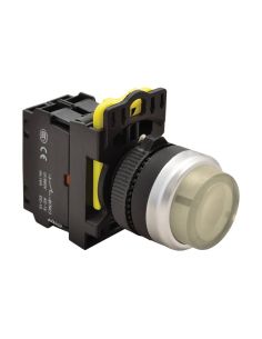 Pulsante elettrico illuminato bianco sporgente 22mm in plastica NYG3-HLW | ADAJUSA | prezzo