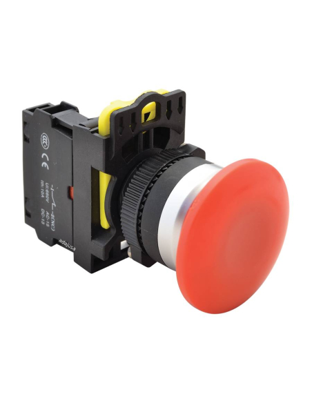 Pulsante a fungo rosso da 40 mm in plastica NYG3-MR | ADAJUSA | prezzo