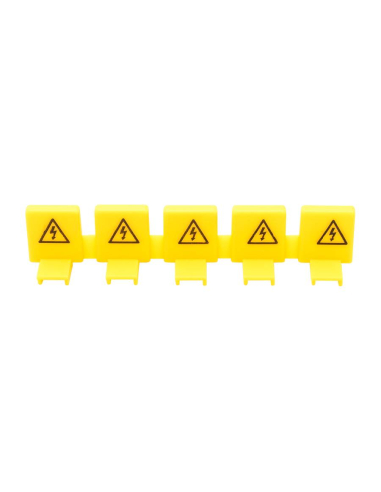 Protective cover for electrical connection combs