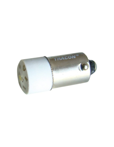 White LED bulb Ba9s 24 Vac dc
