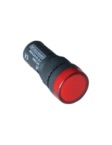 Pilota multiled colore rosso 24 Vac/dc 16mm