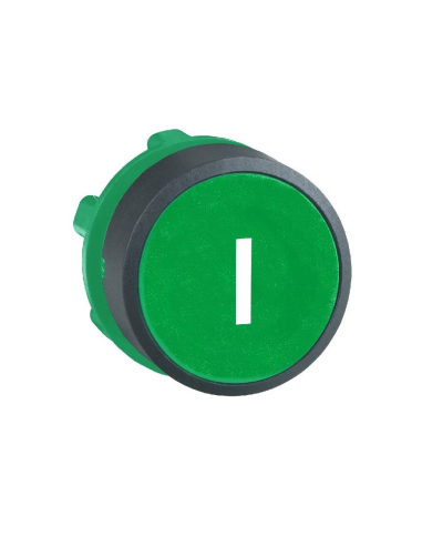 Testa del pulsante verde (scritta "I") Harmony XB5 - SCHNEIDER