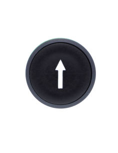 Black flush push button head with arrow XB5 SCHNEIDER : ADAJUSA : price 2