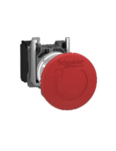 Pulsante di arresto a fungo 1NC diametro 40 metallico XB4 SCHNEIDER | ADAJUSA | prezzo 2