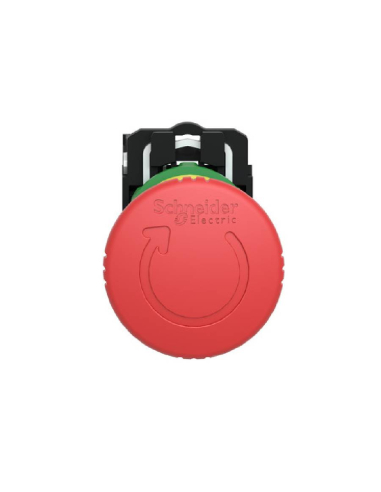 Pulsante di emergenza a fungo rosso Ø40 a pressione XB5 SCHNEIDER | ADAJUSA : prezzo