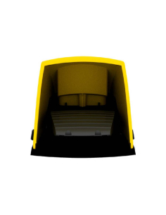 Single foot switch XPE-Y with yellow plastic cover Schneider| ADAJUSA | price 2