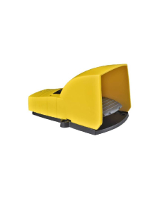Single foot switch XPE-Y with yellow plastic cover Schneider| ADAJUSA | price