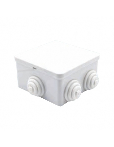 Scatola di plastica 80x80x40mm coni