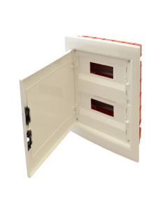 Box distribution panel for flush-mounting 24 elements Tracon opaque door | Adajusa price 2