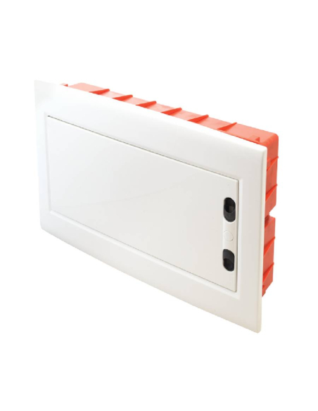 Scatola quadro di distribuzione da incasso 18 elementi porta opaca Tracon | Adajusa prezzo