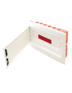 Scatola quadro di distribuzione da incasso 18 elementi porta opaca Tracon | Adajusa prezzo 2