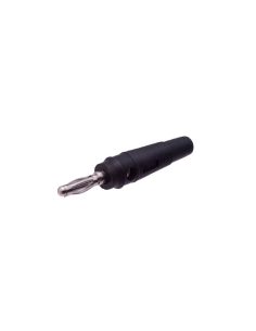 Spina a banana maschio 4mm nero : ADAJUSA : prezzo