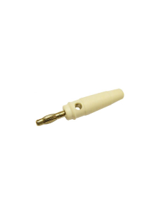 Spina a banana 4mm maschio 4mm bianco| ADAJUSA | prezzo