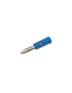 Spina a banana maschio 4mm blu (tipo 4 foglie) : ADAJUSA : prezzo