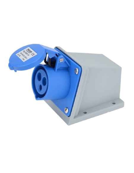 CEE industrial socket for surface mounting 16A 2 Pole TICS-113| ADAJUSA | price