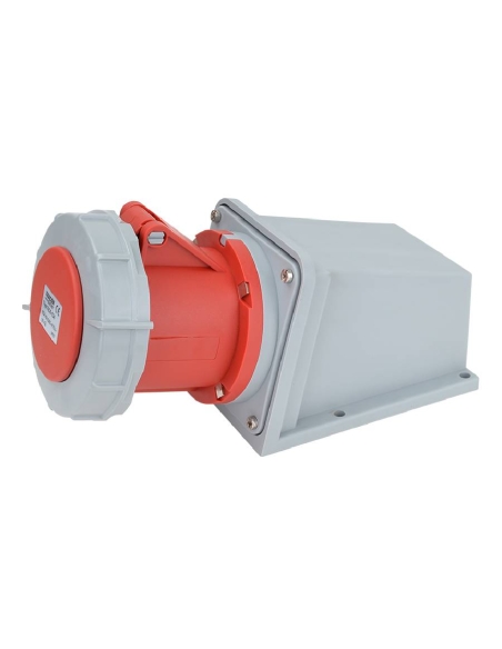 CEE industrial plug socket for surface 63A 3 Pole neutral ground IP67 TICS-135| ADAJUSA | price