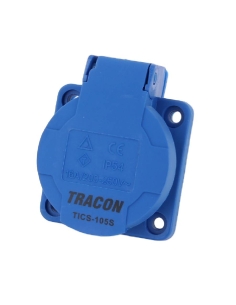 Industrial socket outlet Schuko16A 2 Pole TICS-105S| ADAJUSA | price 2