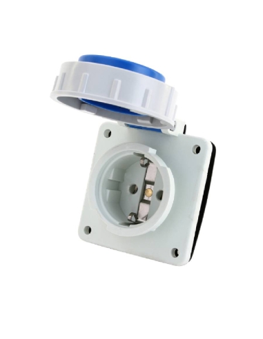 Presa industriale Schuko16A 2 Poli IP67 TICS-105S67| ADAJUSA | prezzo