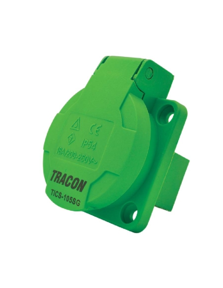 Industrial Schuko16A 2-pole socket outlet TICS-105G| ADAJUSA | price