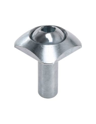 Kit di fissaggio frontale in alluminio profilato slot 10mm | ADAJUSA | prezzo