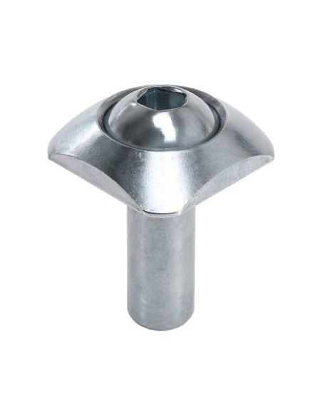Kit front fixing profile aluminum slot 10mm | ADAJUSA