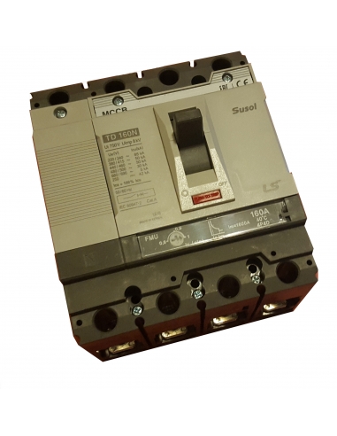 Automatic switch 4x125A Reg three-pole molded box.