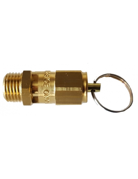 Valvola di sicurezza sovrapressione 1/8 8 Bar - Metal Work - ADAJUSA