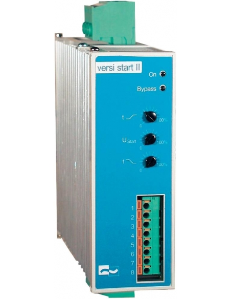 Avviamento progressivo 11kw 25A 400V 2 fasi analogiche