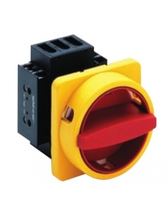 Interruttore trifase 20A Taglia 67 giallo-rosso