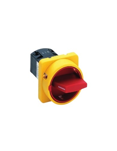 Three-phase cam switch 20A Yellow-red Size 67