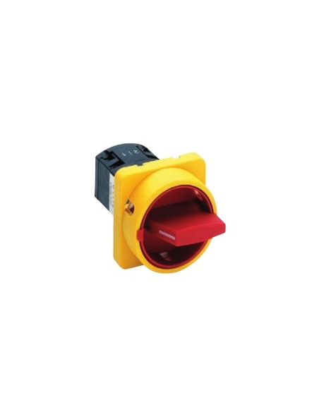 Interruttore a camme trifase 20A Giallo-rosso Taglia 67