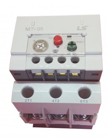 Regolazione relè termico da 28 a 40 A MT63 -  LS