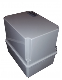 Scatolain plastica 100x100x120mm liscia