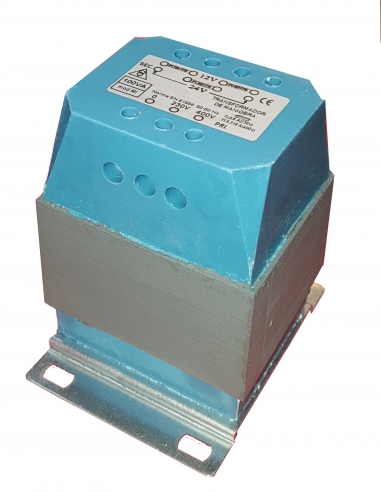 Trasformatore 100VA E:230/400V S:12/24V