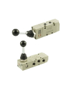 Pneumatic valves 1/8 lever drive brand Metal Work