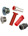 Pneumatic plugs and reductions