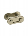 Single stainless steel joints for single roller chains ASA