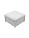 Halogen-free thermoplastic sealed boxes with smooth walls